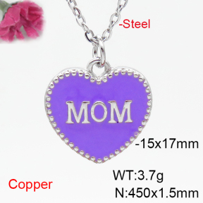 Fashion Copper Necklace  F6N300828vbmb-L035
