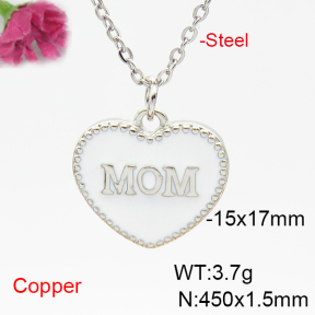 Fashion Copper Necklace  F6N300831vbmb-L035