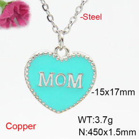 Fashion Copper Necklace  F6N300832vbmb-L035