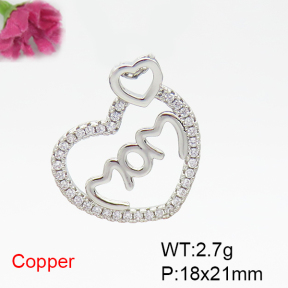 Fashion Copper Pendant  F6P400601vbmb-L035