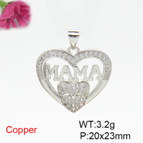 Fashion Copper Pendant  F6P400605vbnb-L035