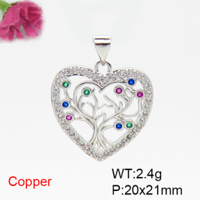 Fashion Copper Pendant  F6P400609bbml-L035