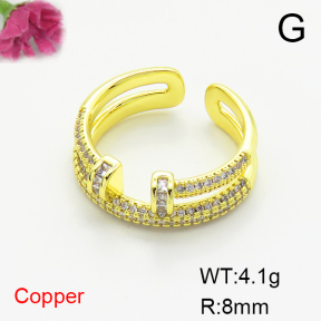 Fashion Copper Ring  F6R401326vbmb-L017