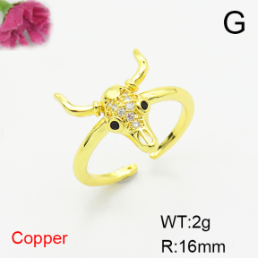 Fashion Copper Ring  F6R401327ablb-L017