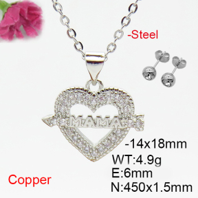 Fashion Copper Sets  F6S004904abol-L035