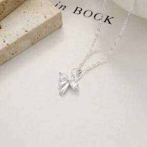 925 Silver Necklace  WT:2.07g  P:12*10.8mm,N:40+5cm  JN3247vikl-Y06  E-01-3
