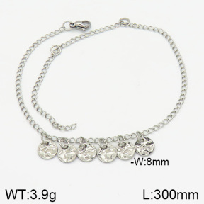 Stainless Steel Anklets  2A9000750ablb-226