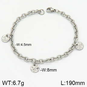 Stainless Steel Bracelet  2B2001639vbmb-226