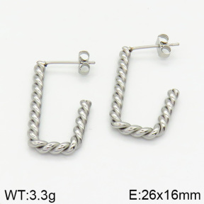 Stainless Steel Earrings  2E2001332ablb-259