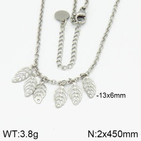 Stainless Steel Necklace  2N2002034bbov-226