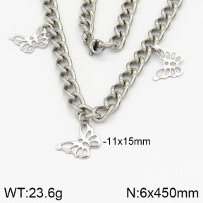 Stainless Steel Necklace  2N2002043bbov-226