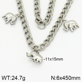 Stainless Steel Necklace  2N2002044bbov-226