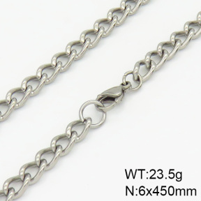 Stainless Steel Necklace  2N2002047bbov-226