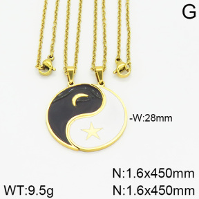 Stainless Steel Necklace  2N3000899ablb-413