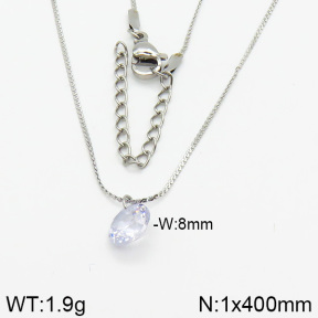 Stainless Steel Necklace  2N4001378vahk-413