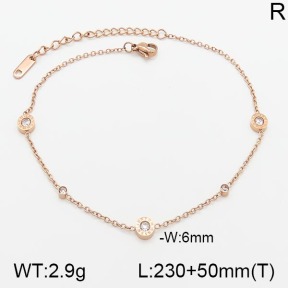 Stainless Steel Anklets  5A9000656vhha-201