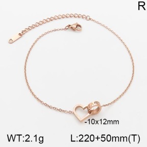 Stainless Steel Anklets  5A9000662bhva-201
