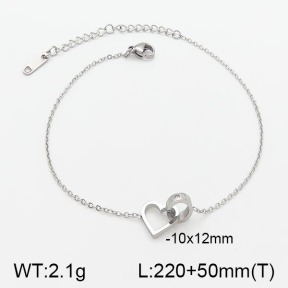Stainless Steel Anklets  5A9000663bbov-201