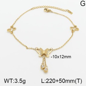 Stainless Steel Anklets  5A9000664vhha-201