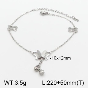 Stainless Steel Anklets  5A9000666vbpb-201
