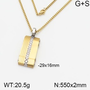 Stainless Steel Necklace  5N2001399vhov-746