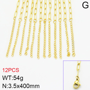 Stainless Steel Necklace  2N2002050alka-666