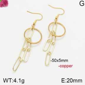Fashion Copper Earrings  F5E200284vbnb-J48