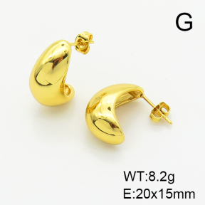 Stainless Steel Earrings  6E2006089vhha-G037