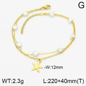 Stainless Steel Anklets  2A9000757vbmb-610