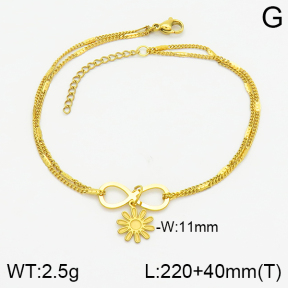 Stainless Steel Anklets  2A9000768ablb-610