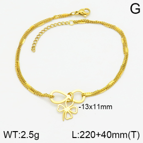 Stainless Steel Anklets  2A9000770ablb-610