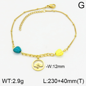 Stainless Steel Anklets  2A9000772vbll-610