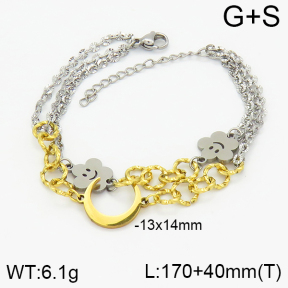 Stainless Steel Bracelet  2B2001662bhva-610