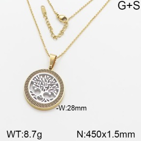 Stainless Steel Necklace  5N3000286bbov-607