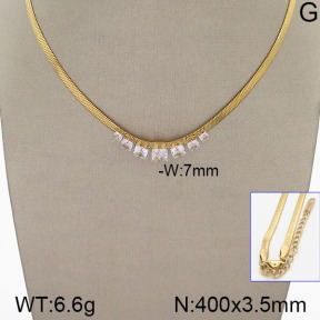 Stainless Steel Necklace  5N4001014bvpl-607