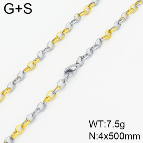 Stainless Steel Necklace  2N2002061vbmb-368
