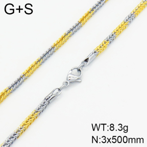 Stainless Steel Necklace  2N2002063ablb-368