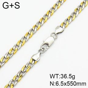 Stainless Steel Necklace  2N2002071bhva-368
