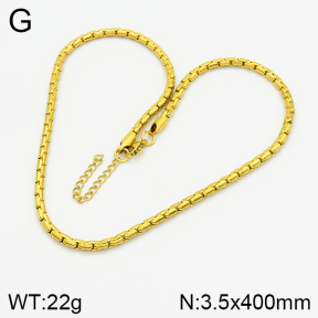 Stainless Steel Necklace  2N2002076vbmb-368