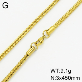 Stainless Steel Necklace  2N2002079ablb-368