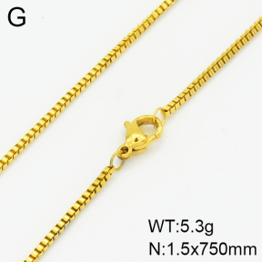 Stainless Steel Necklace  2N2002081ablb-368