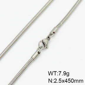 Stainless Steel Necklace  2N2002083avja-368