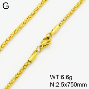 Stainless Steel Necklace  2N2002085vbnb-368