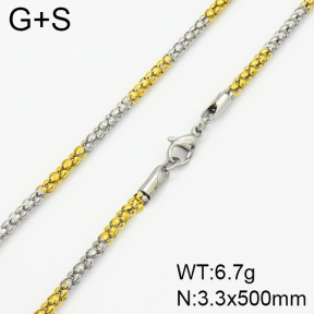 Stainless Steel Necklace  2N2002088ablb-368