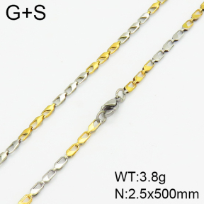 Stainless Steel Necklace  2N2002090baka-368