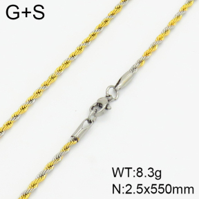 Stainless Steel Necklace  2N2002092baka-368