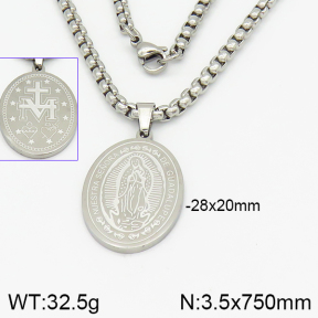 Stainless Steel Necklace  2N2002122bbmi-452