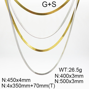 Stainless Steel Necklace  6N2003579vhnv-908