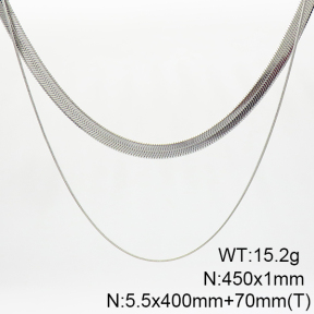 Stainless Steel Necklace  6N2003581bhva-908