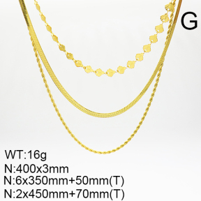 Stainless Steel Necklace  6N2003590ahjb-908